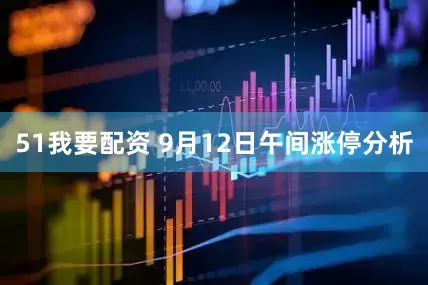 51我要配资 9月12日午间涨停分析